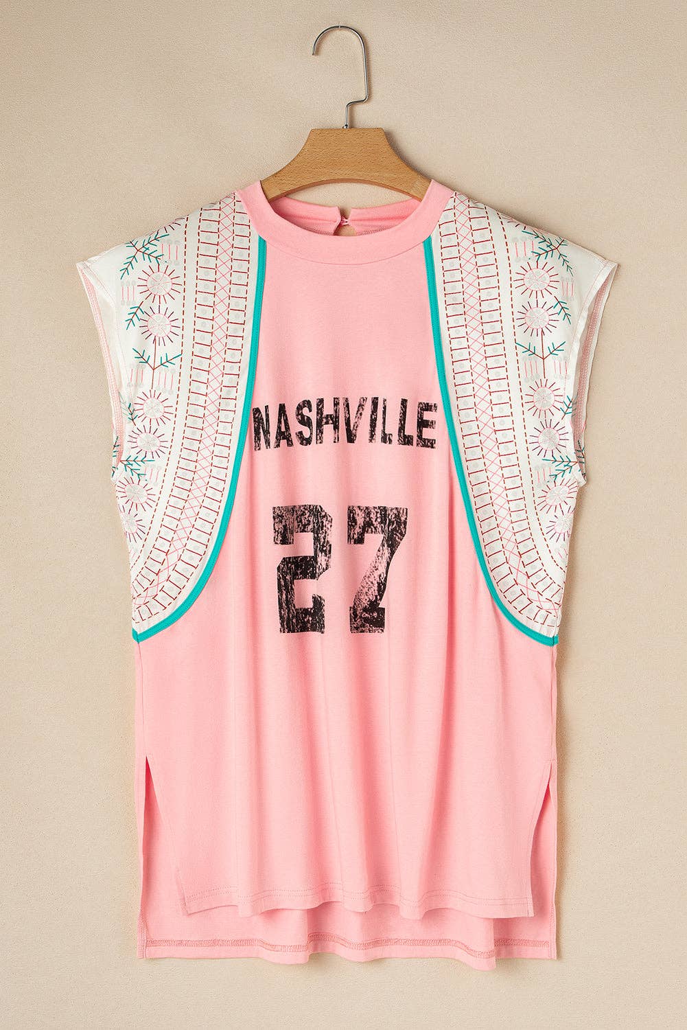 Nashville Patchwork Summer Tank Top