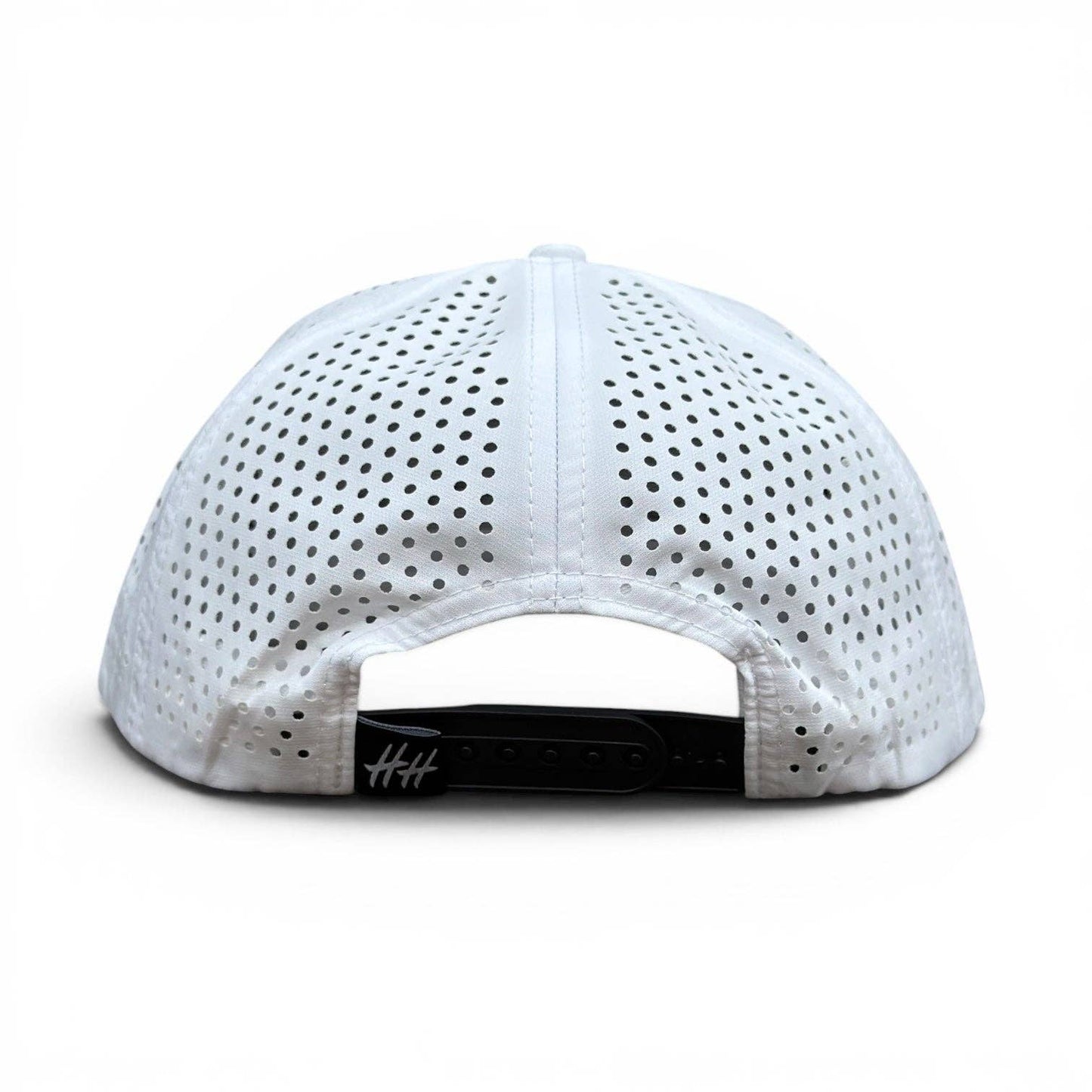 Honey Hole Performance Rope Hat - Hole in One - White