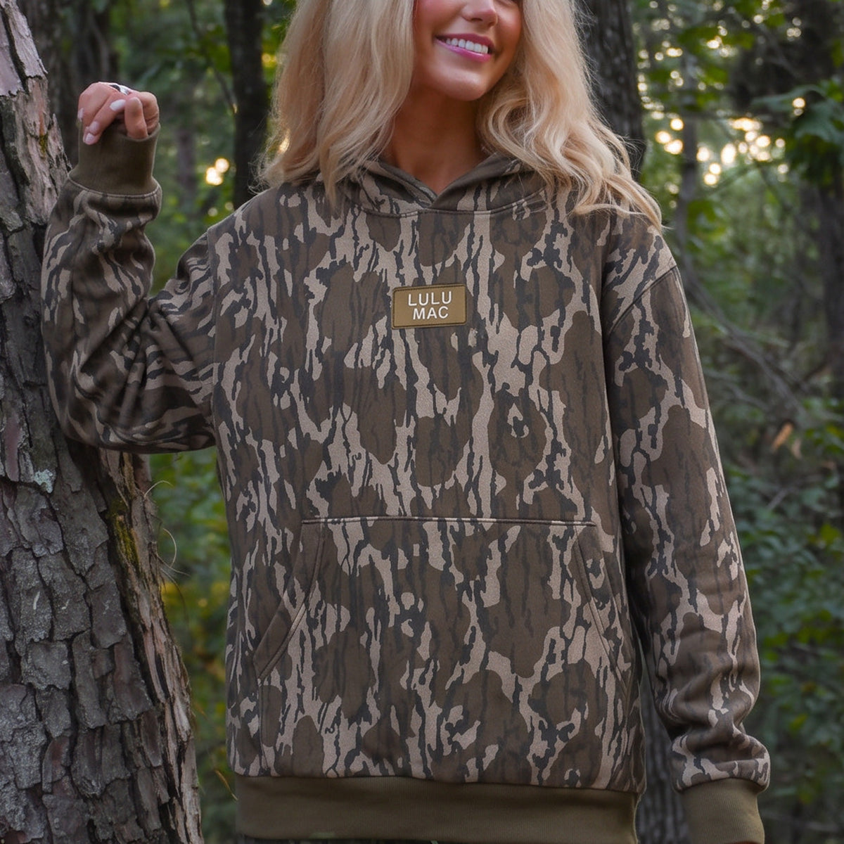 Lulu Mac Mossy Oak Fleece Hoodie