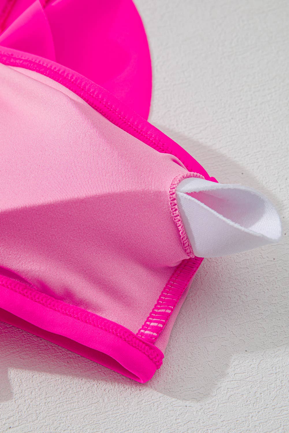 Tie Back Ruffled 2pcs Bikini Swimsuit