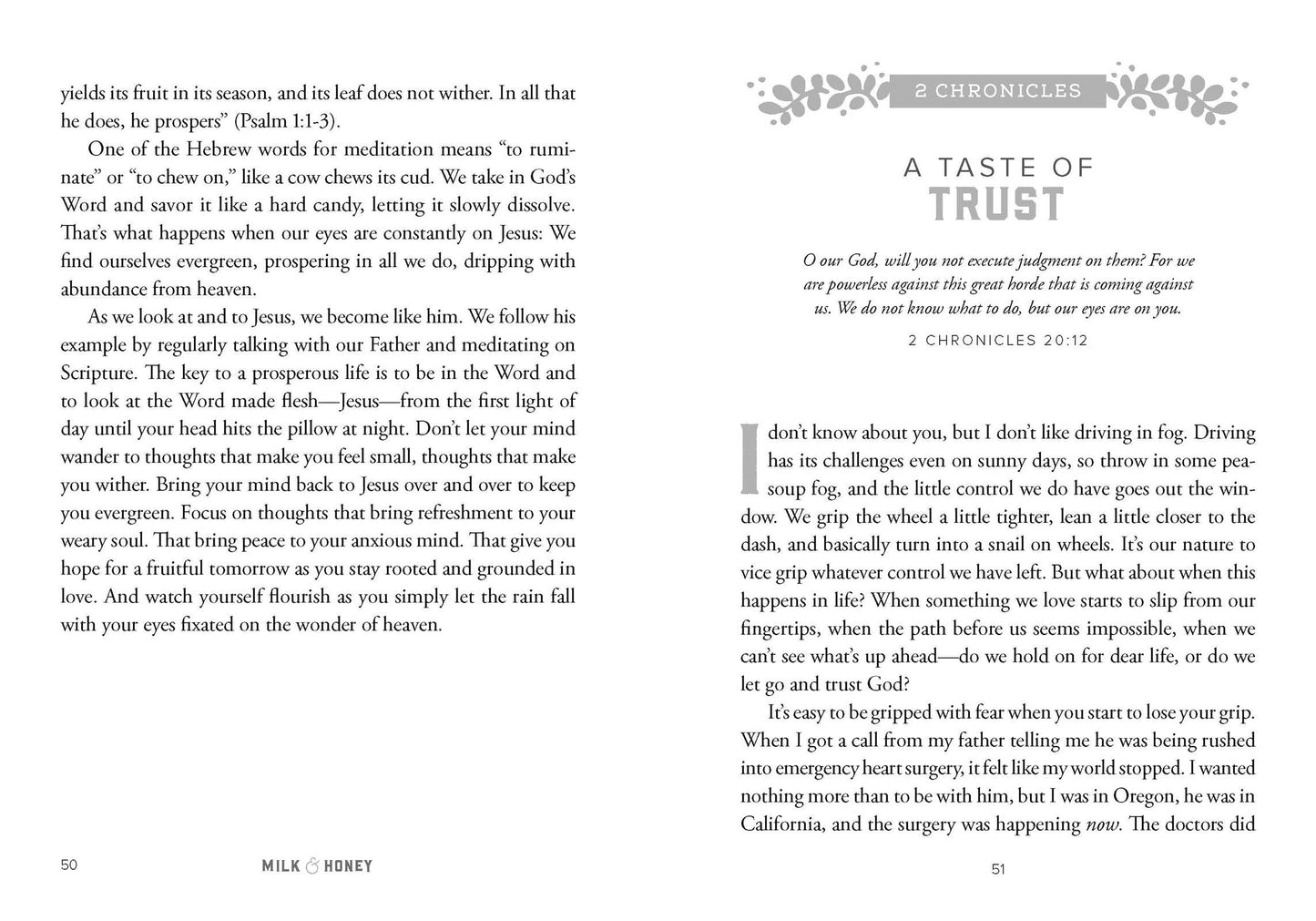 Milk and Honey Women's Devotional ๐
