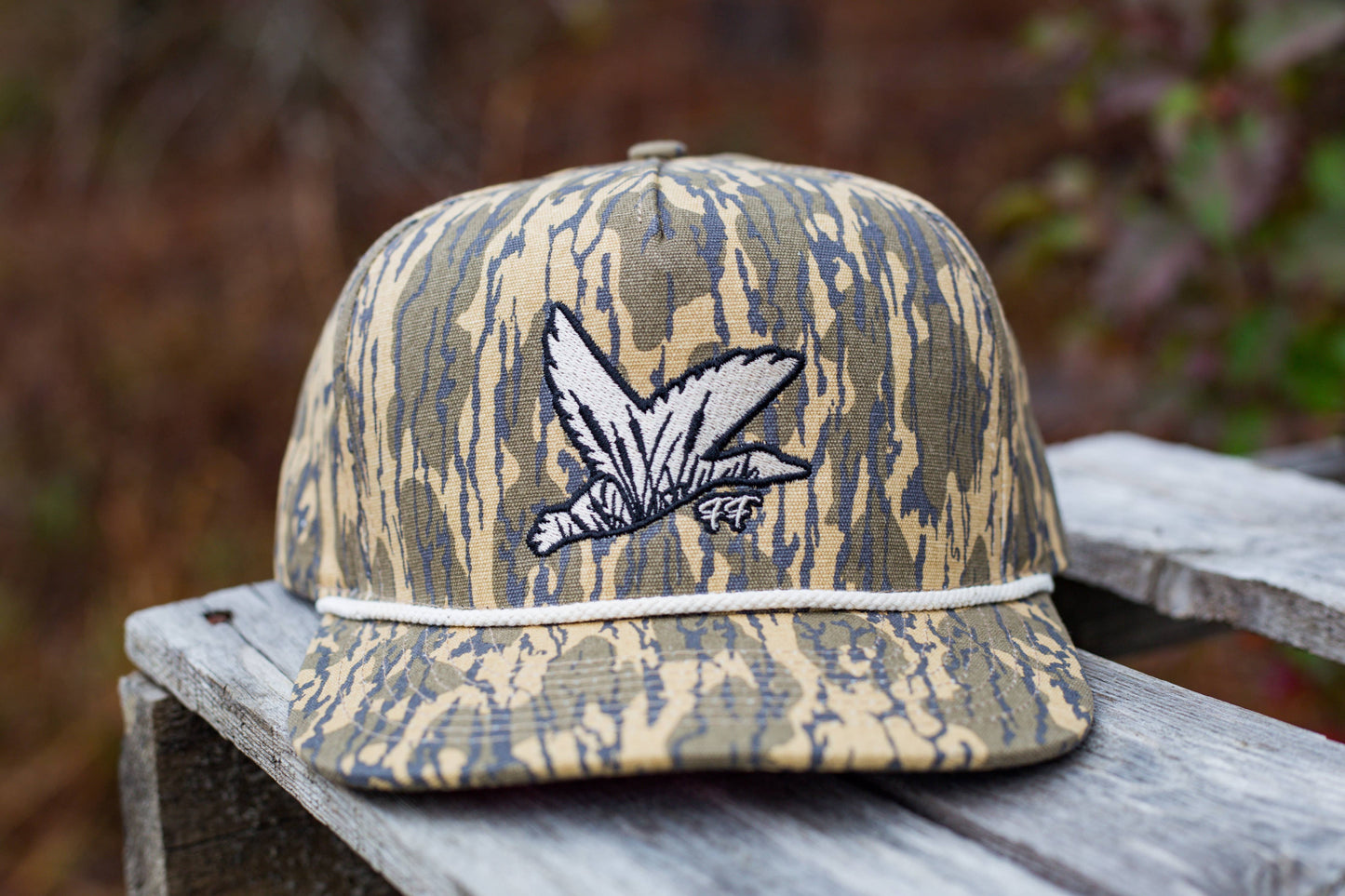 Duck Cattails Bottomland Tan Rope Hat