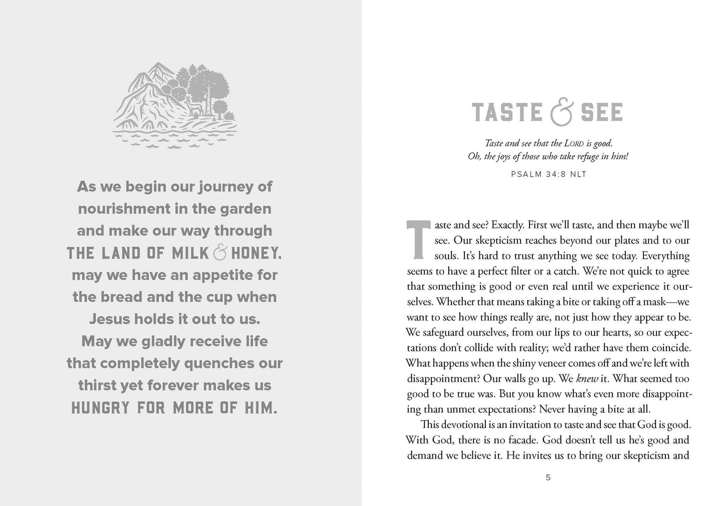 Milk and Honey Women's Devotional ๐