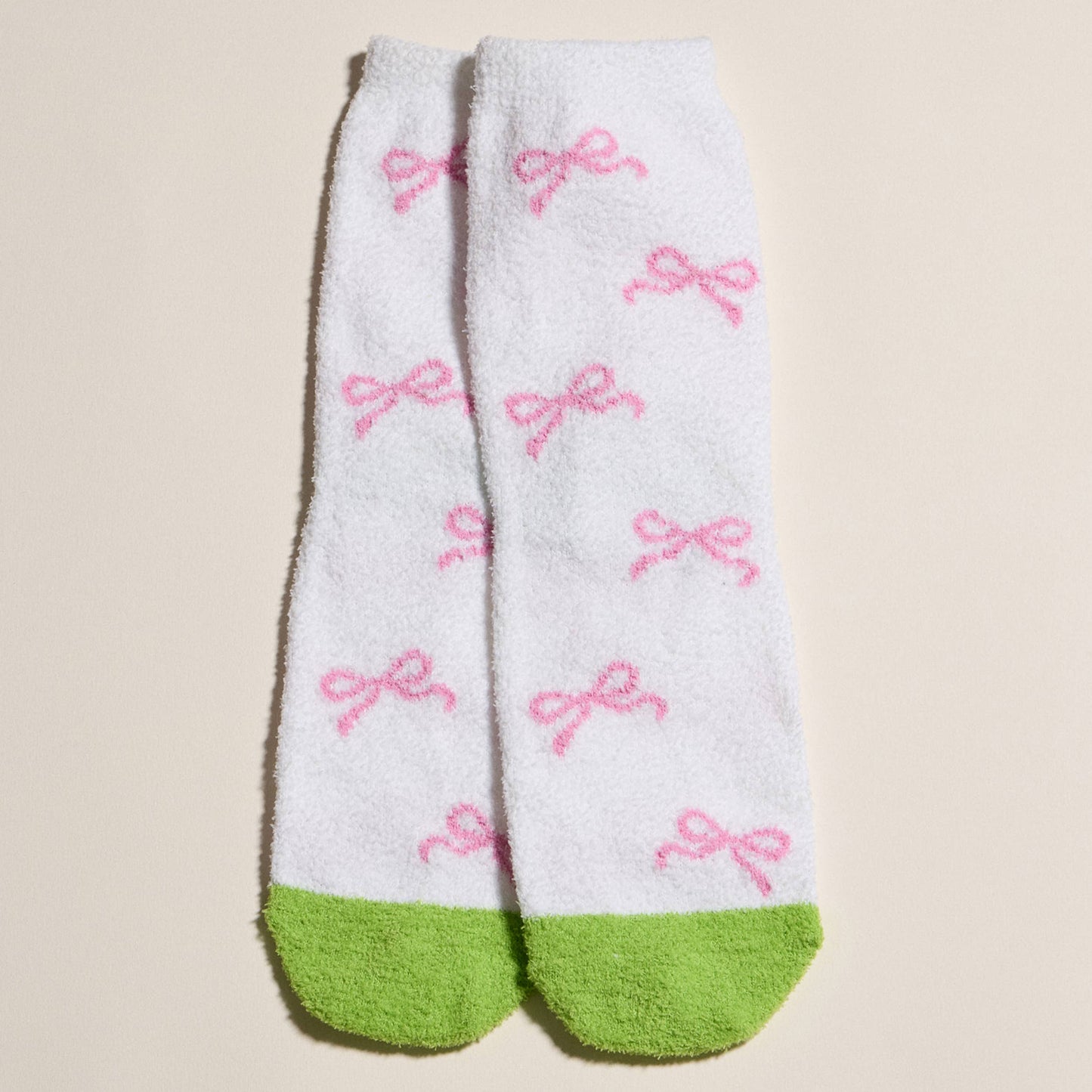 Christmas Theme Printing Winter Fuzzy Cozy Socks (4 Pairs)