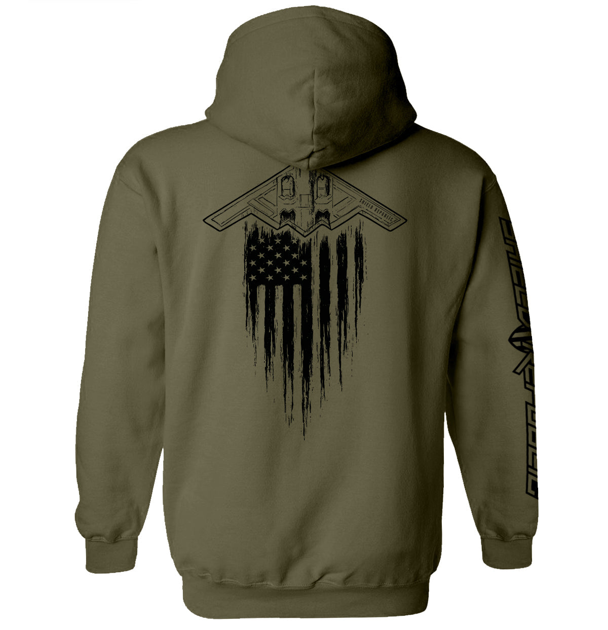 Shield Republic B2 Stealth Bomber Flag