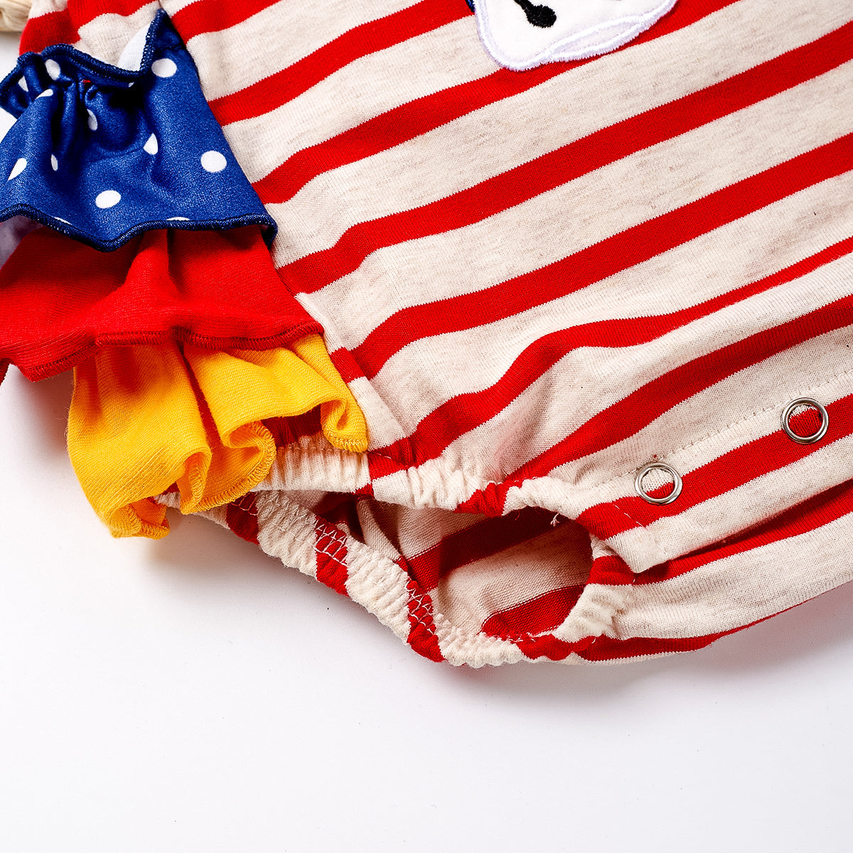 Okie and Lou Cow Wow - Girl's Romper