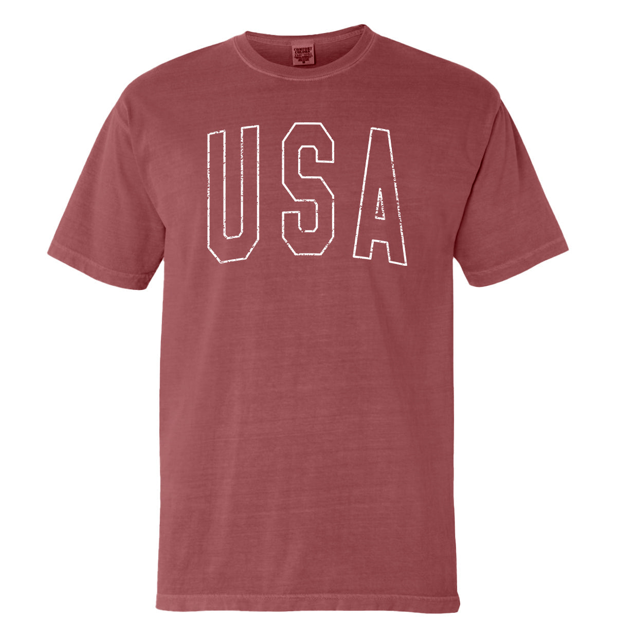 Shield Republic USA Collegiate Solid White (Front)
