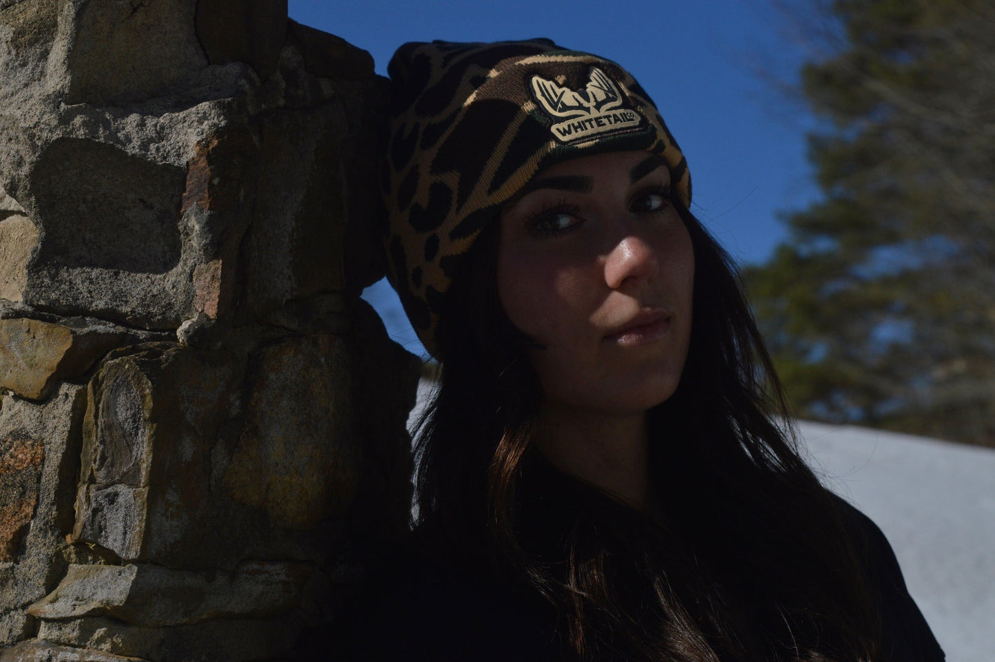 Whitetail Co. Old Duck Camo Knit Hat