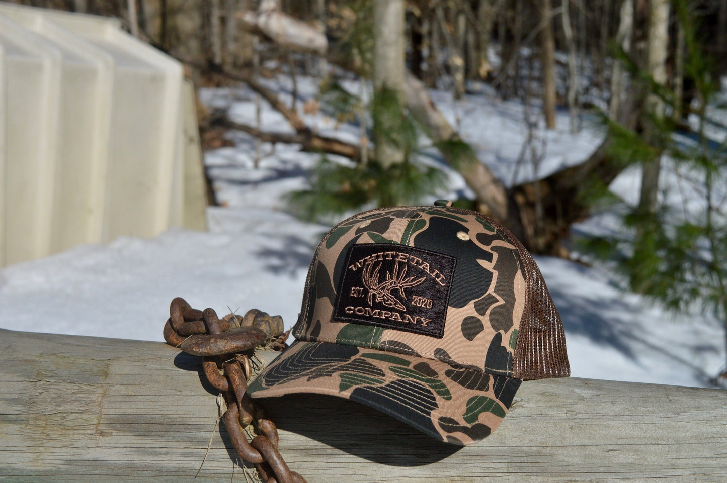 Whitetail Co. Duck Camo Trucker