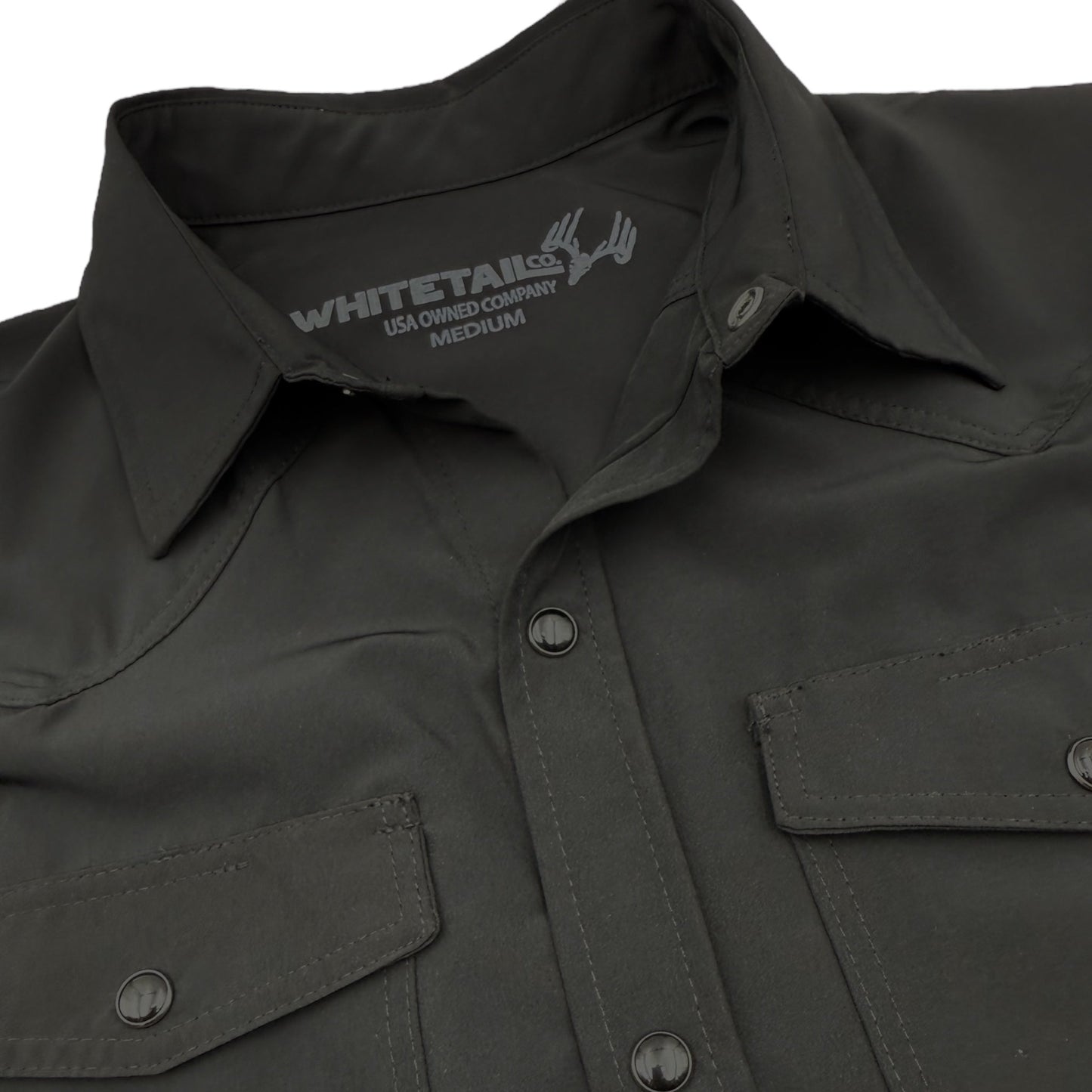 Whitetail Co. Midnight Cowboy Pearl Snap