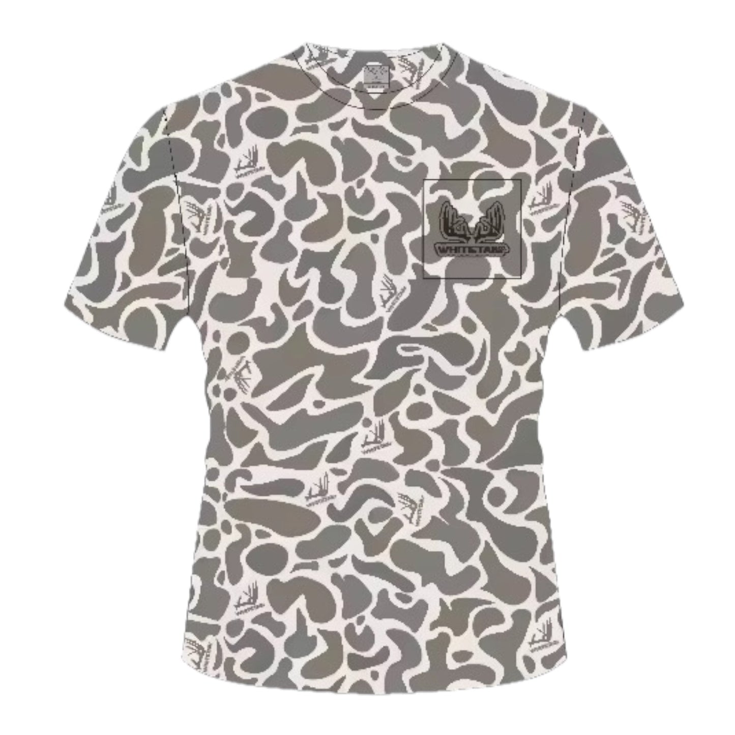 New Whitetail Co. Old Camo Faded Pocket Tee