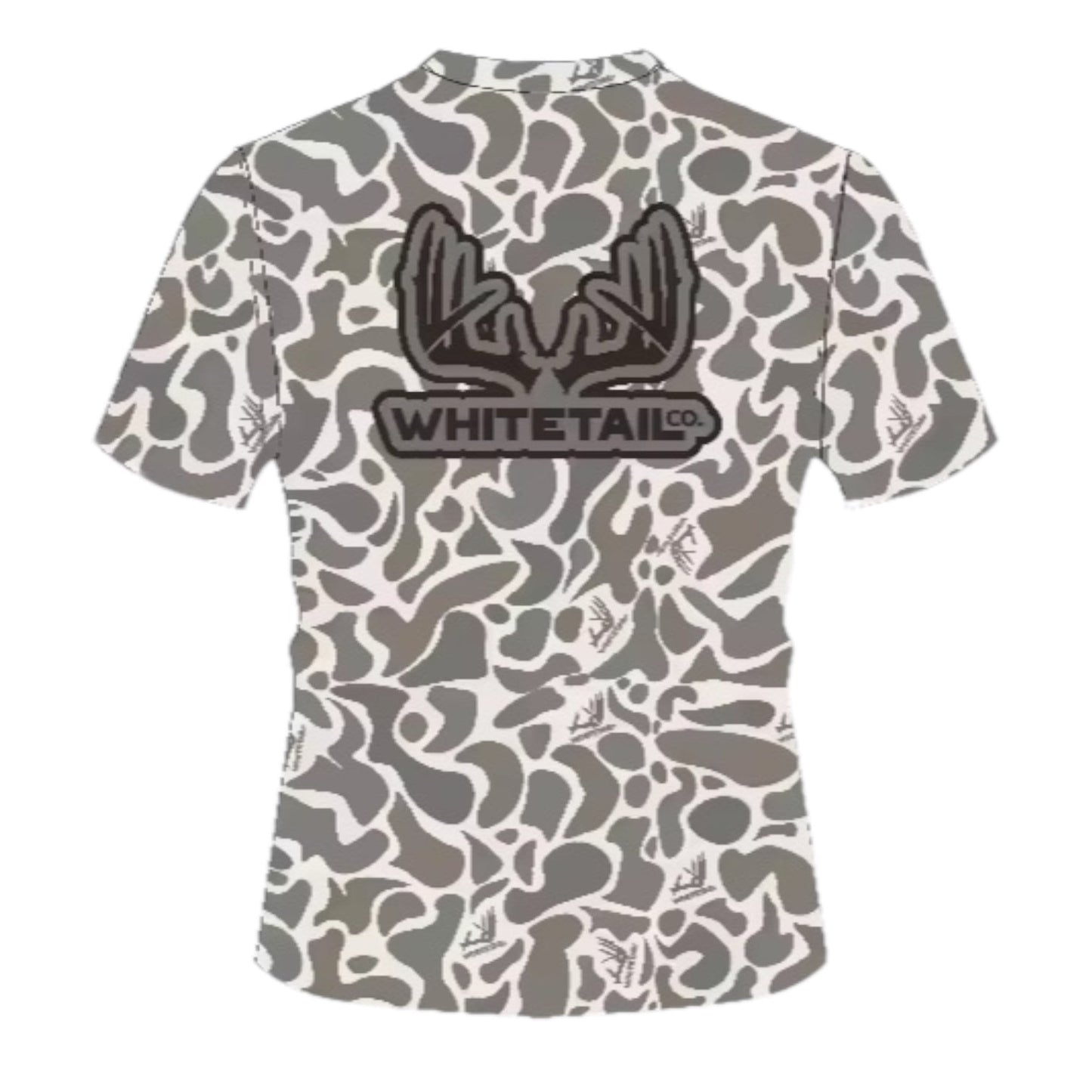 New Whitetail Co. Old Camo Faded Pocket Tee