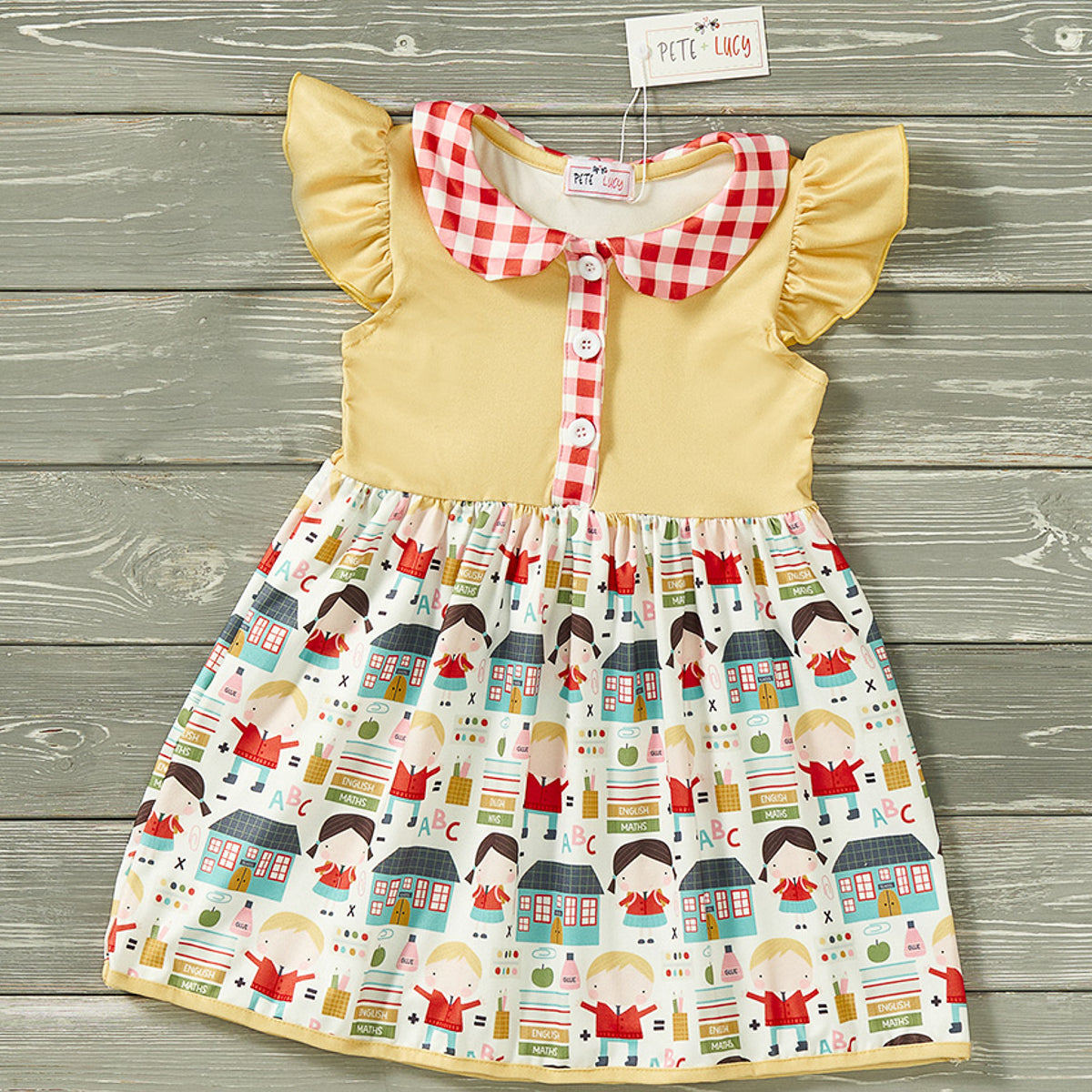 Pete and Lucy Learning is Fun- Girl Dress