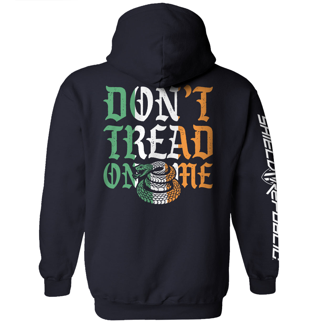 Shield Republic Don't Tread On Me Irish (Back Print)