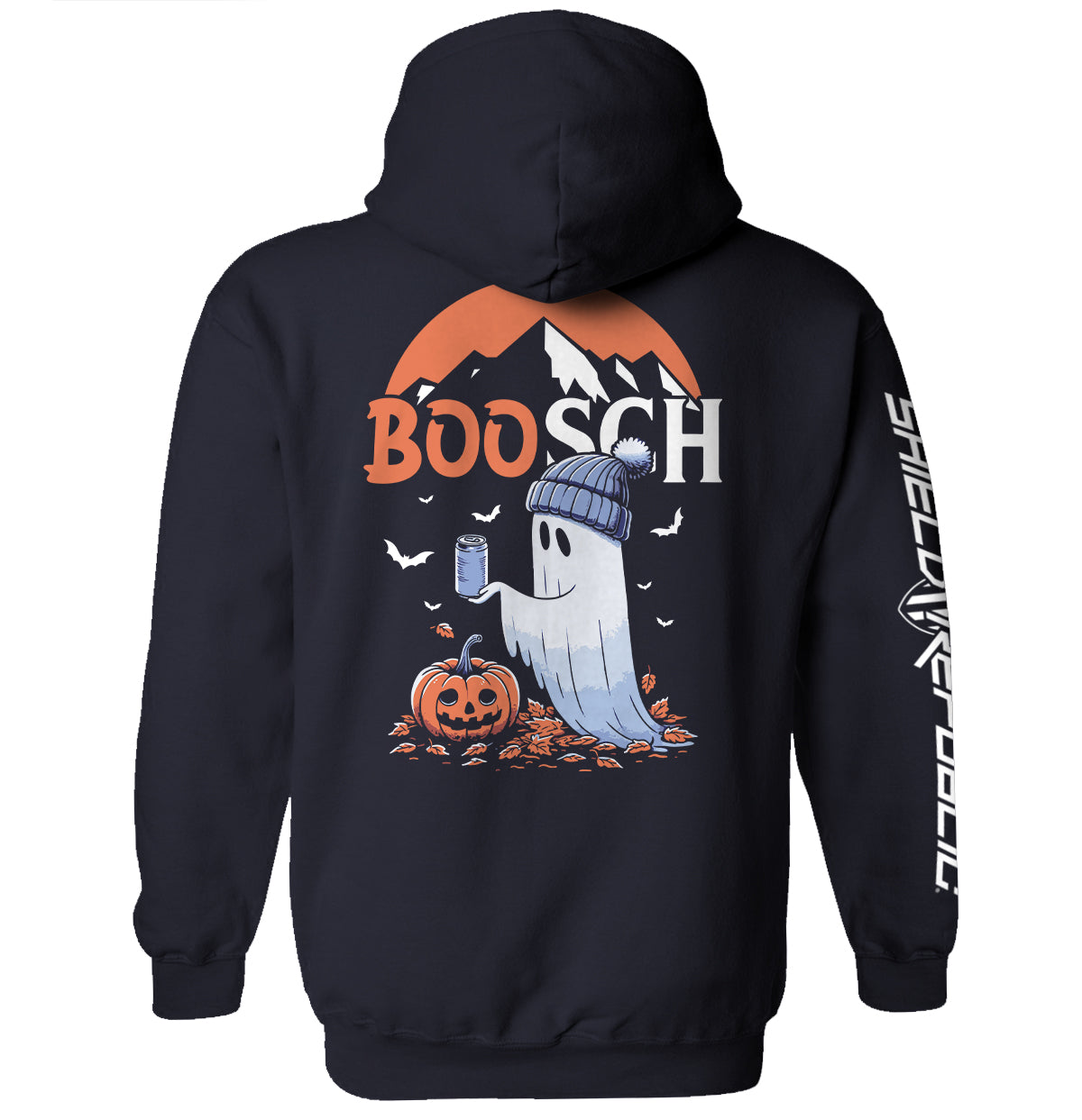 Shield Republic Boosch Beer Ghost White