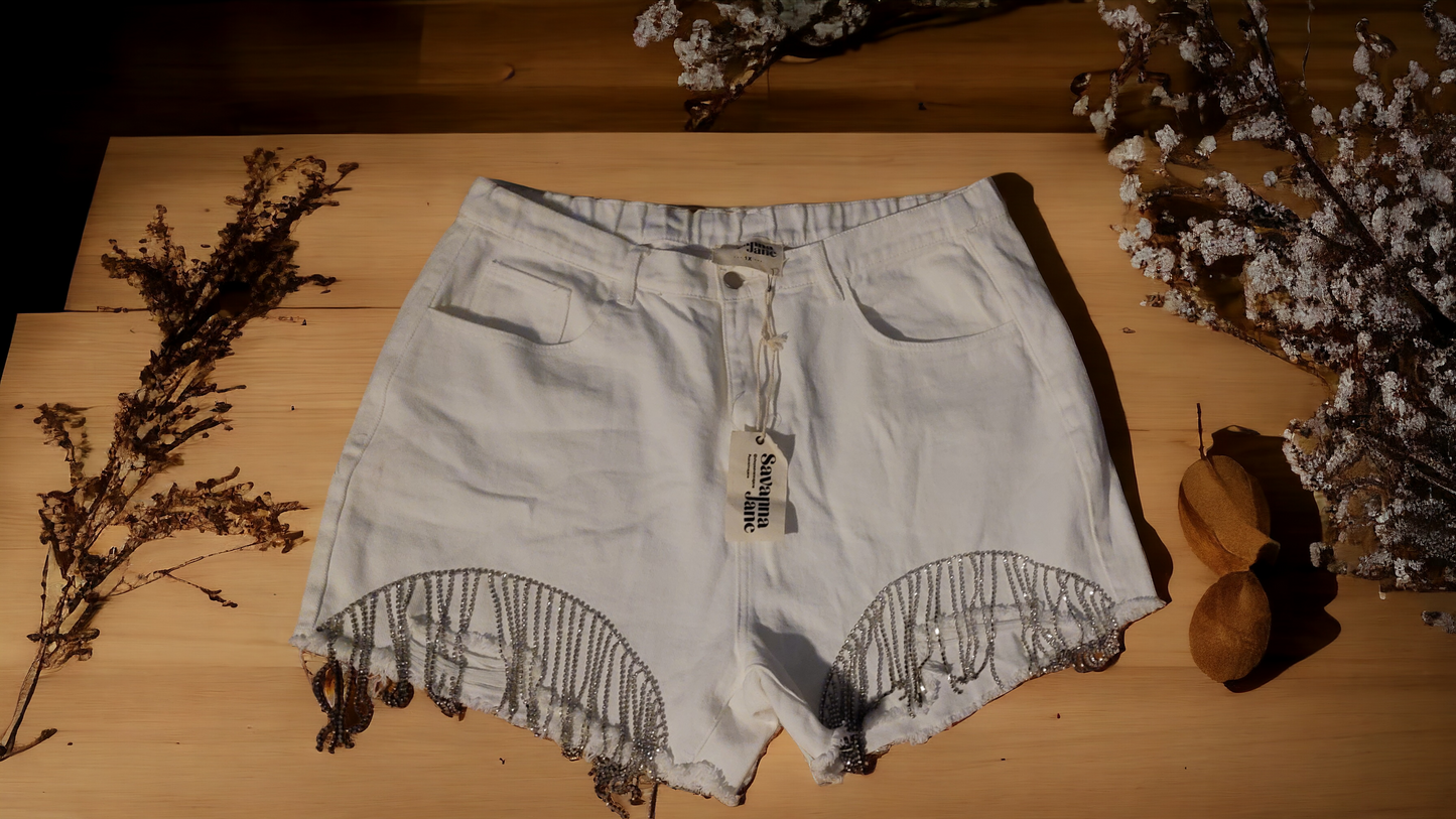 Savanna Jane Rhinestone Shorts