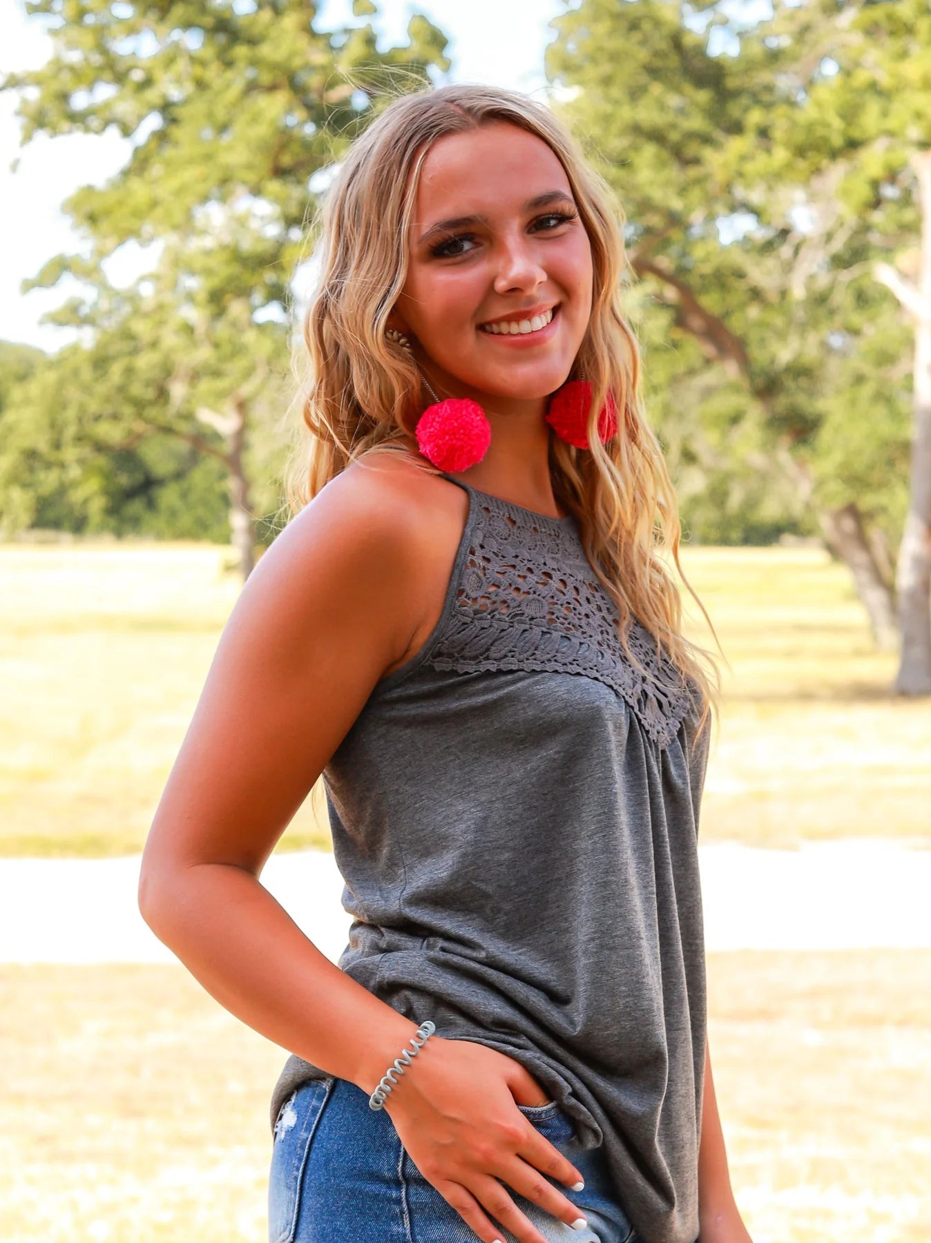 UNDENIABLE BEAUTY CROCHET TANK