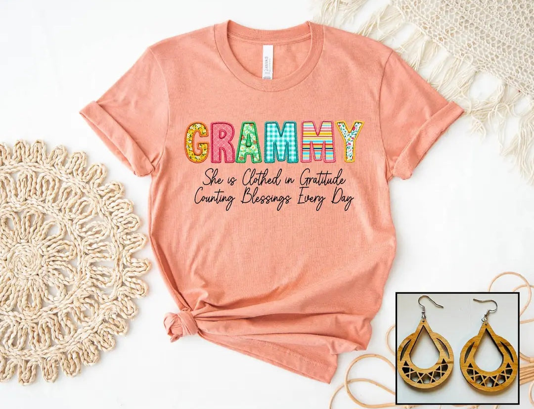 Grammy short sleeve shirt