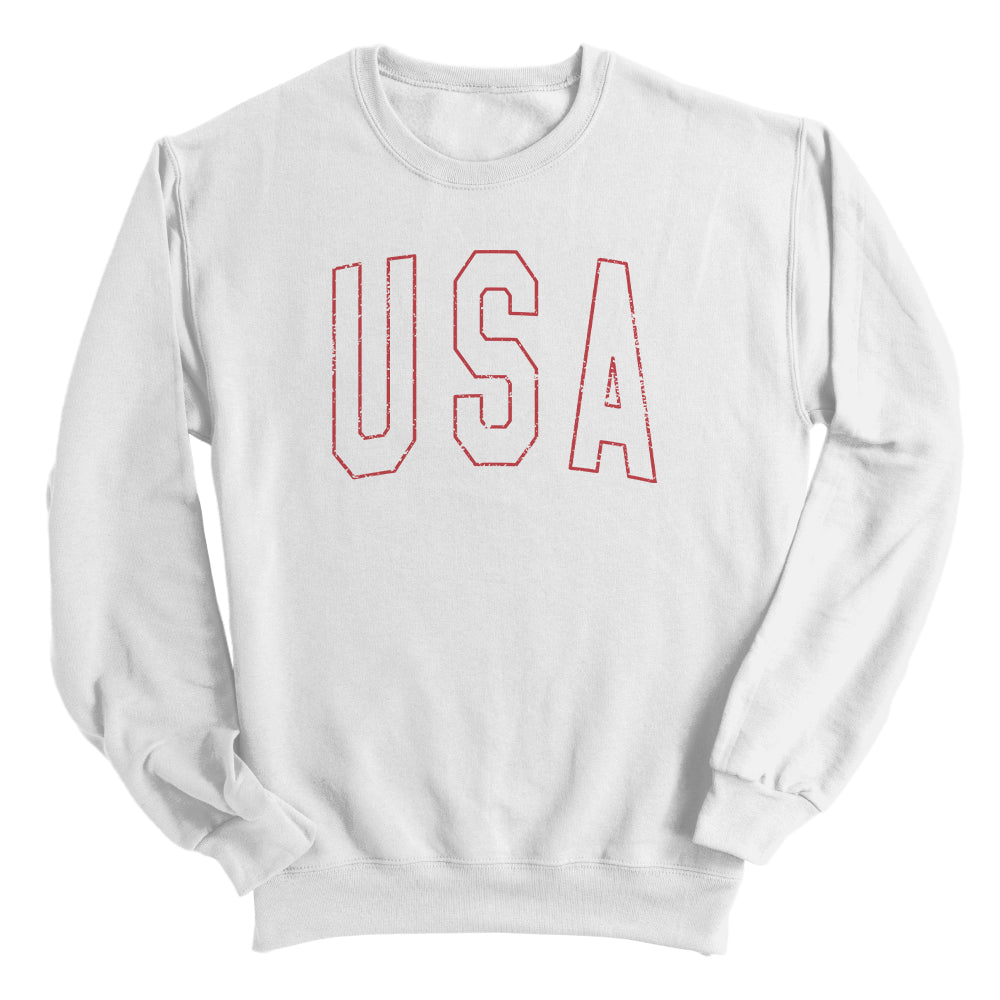 Shield Republic USA Collegiate Solid White (Front)