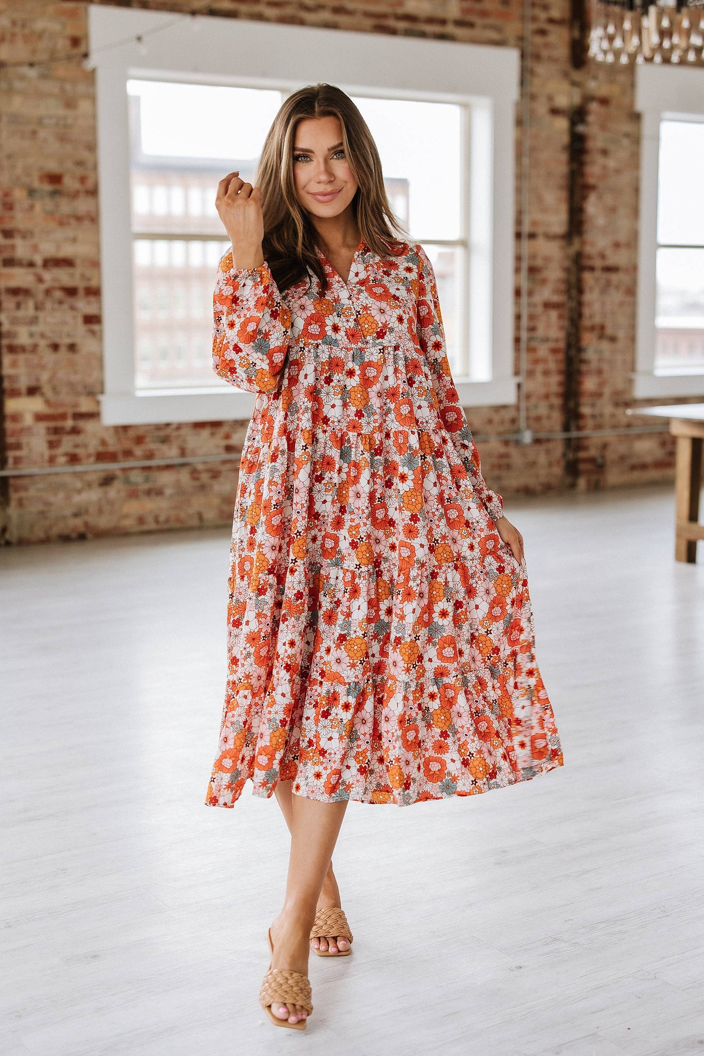 Londyn Floral Boho Dress