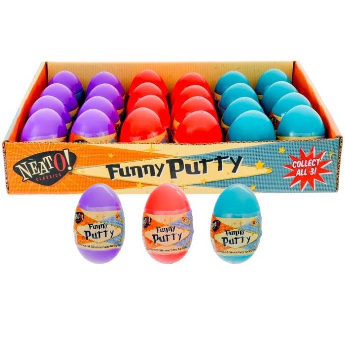 Neato! Funny Putty- Retro Classic, vintage toys