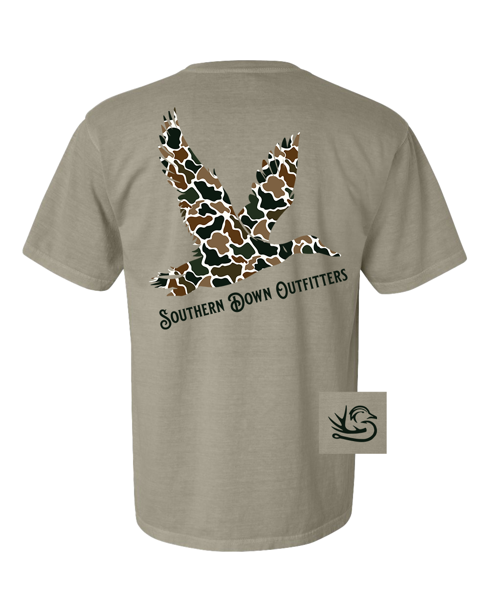 Southern Down Outfitters Camo Mallard Tee