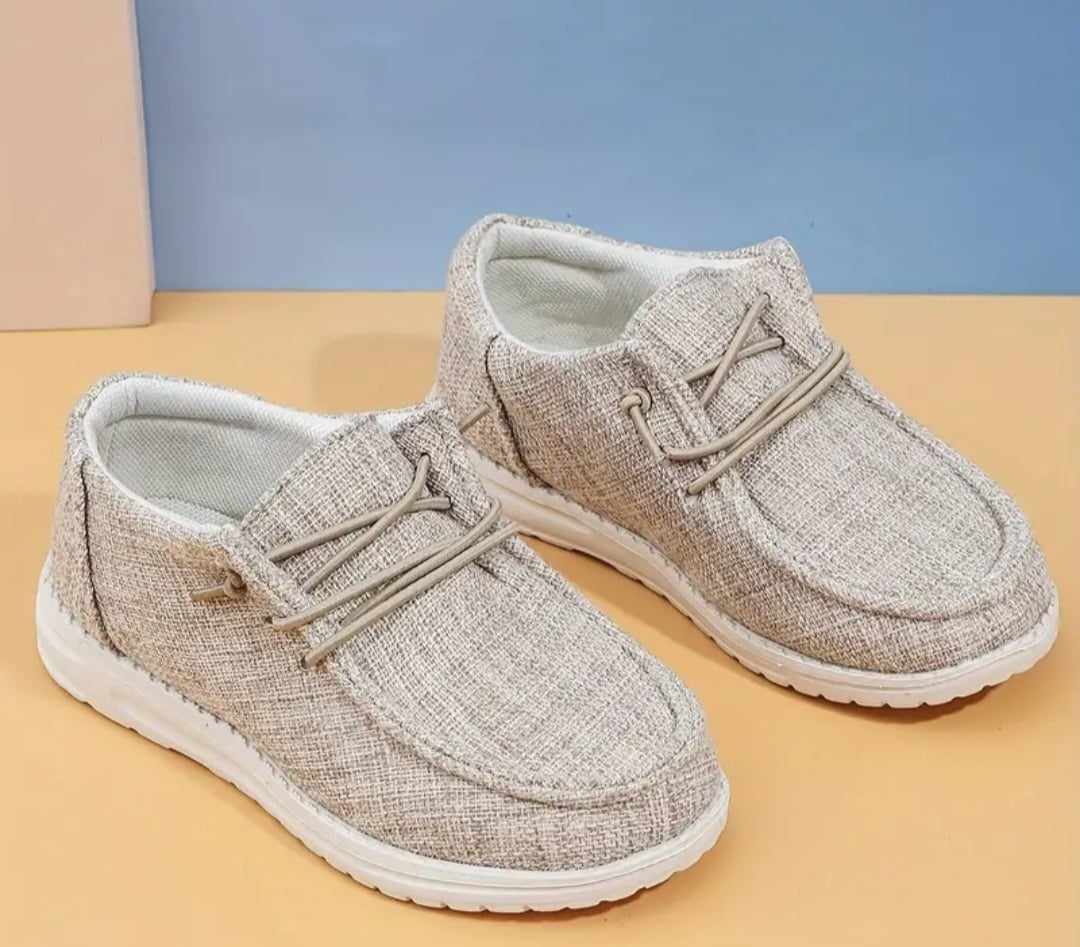 Kids Lightweight Woven Knit Loafer