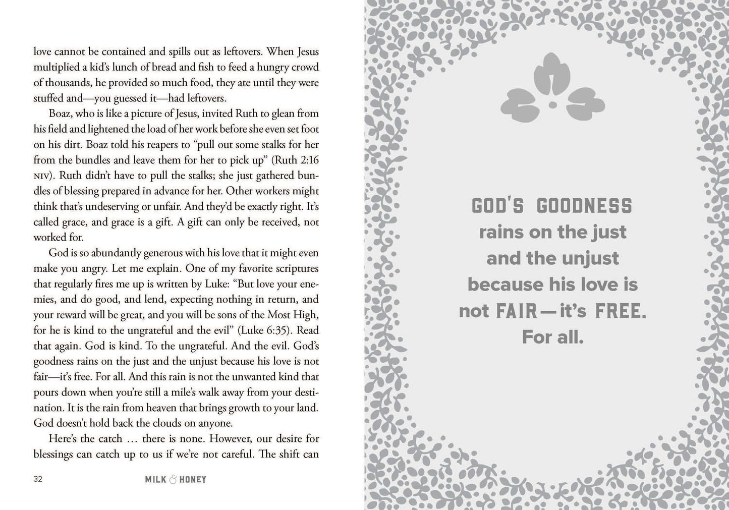 Milk and Honey Women's Devotional ๐