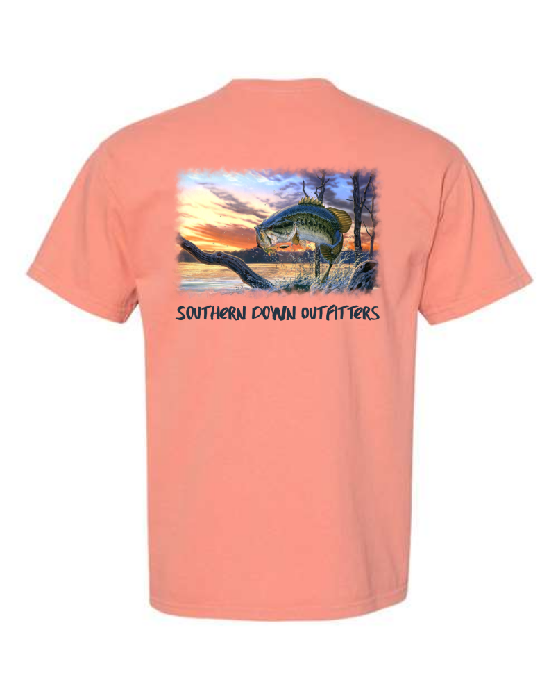 Southern Down Outfitters Bass Jumping Tee