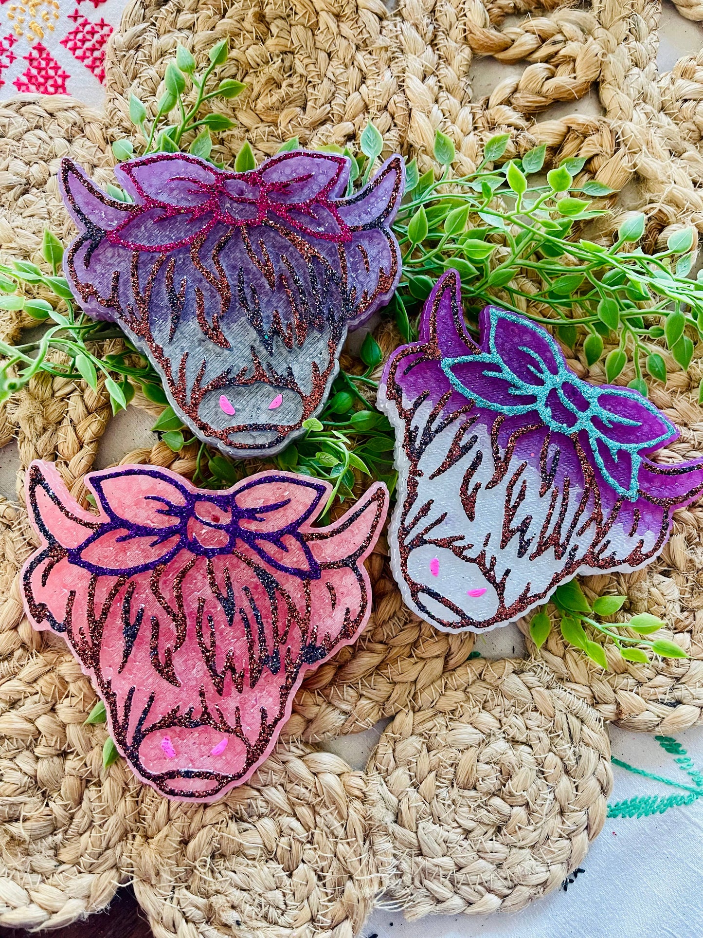 Highland Cow Car Freshie