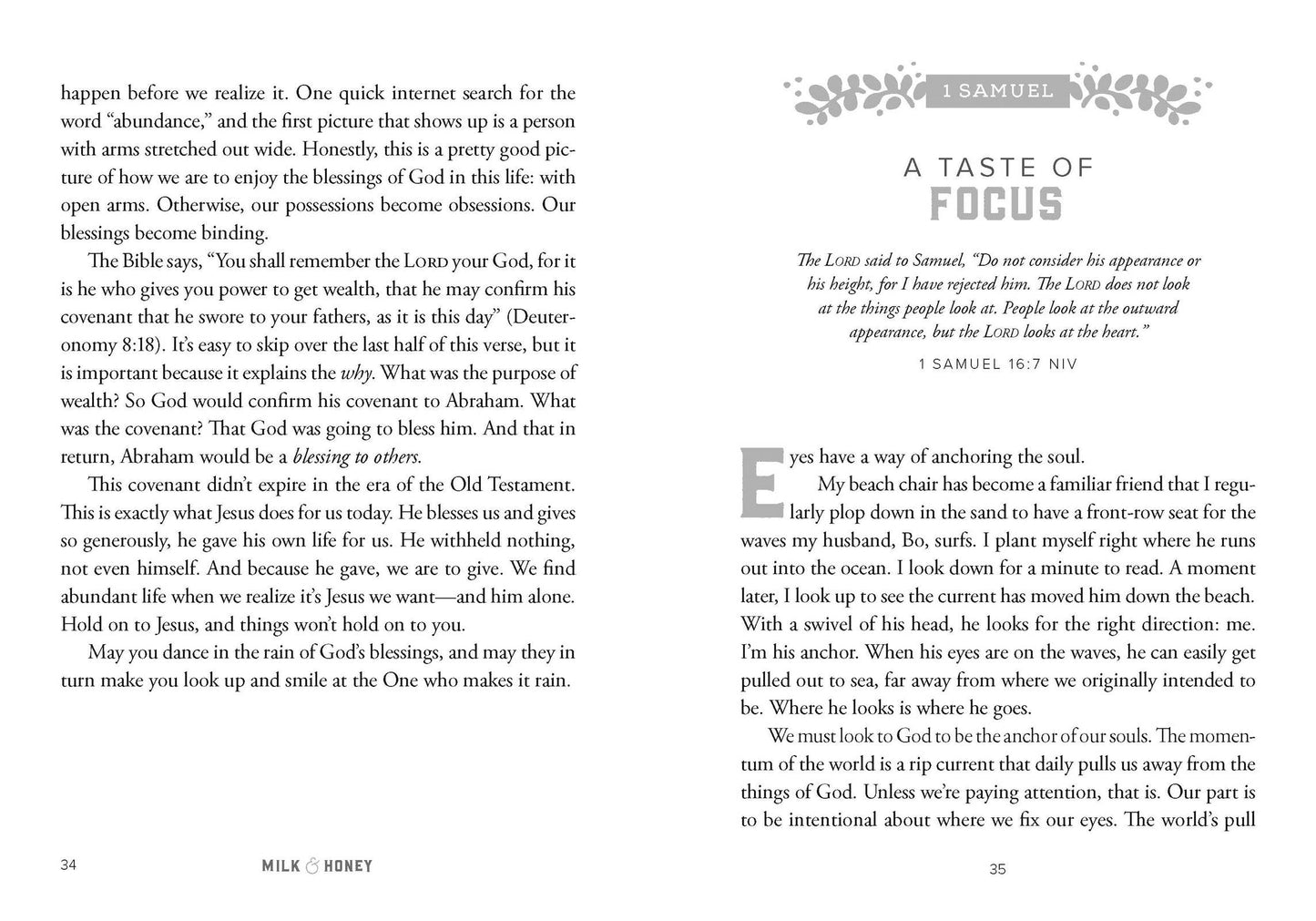 Milk and Honey Women's Devotional ๐