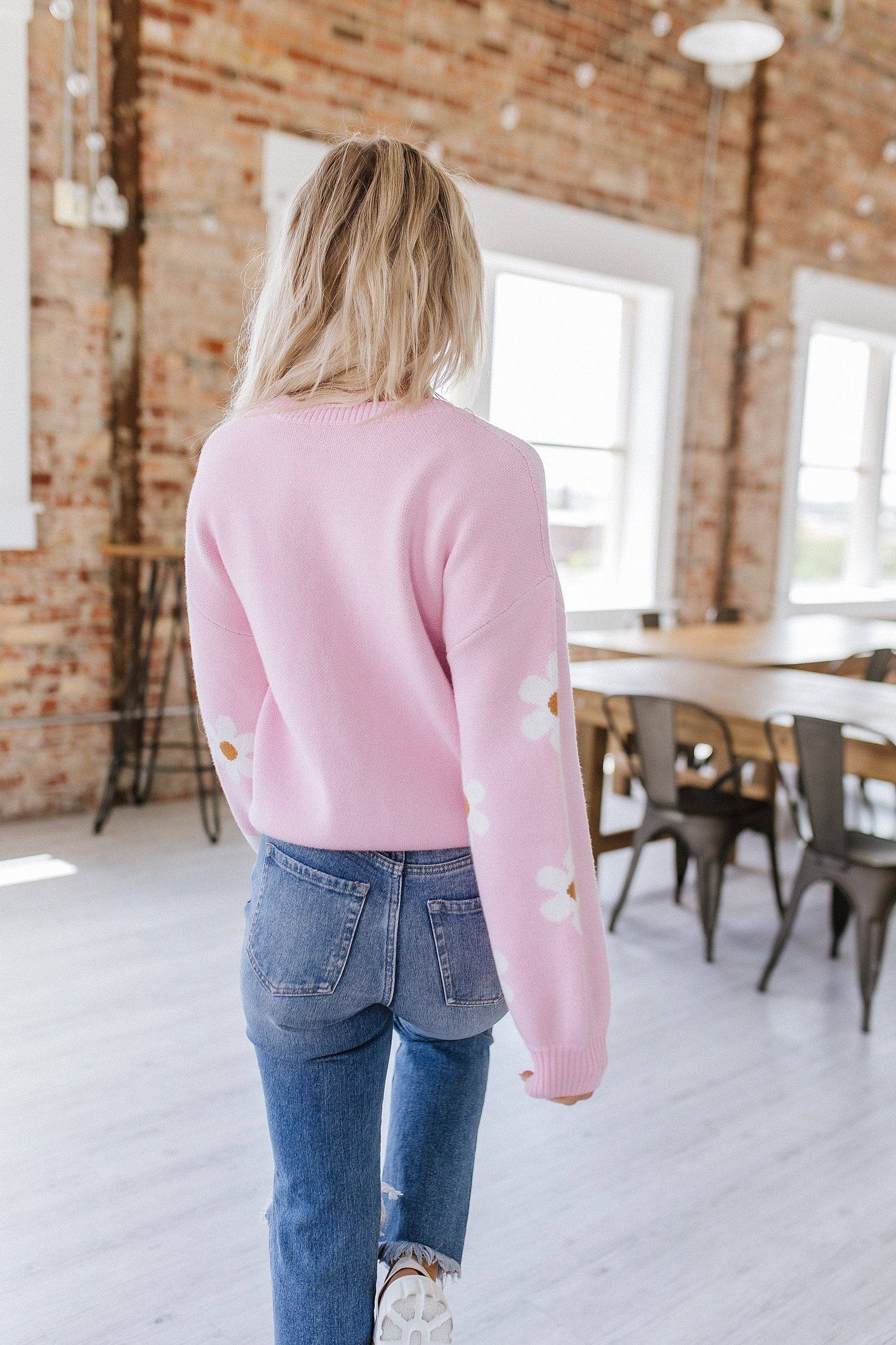 Khalani Flower Knit Sweater | S-XL |