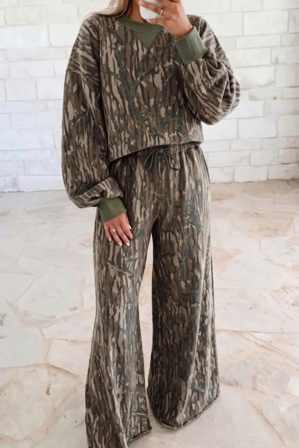 Camo Pant Set Preorder