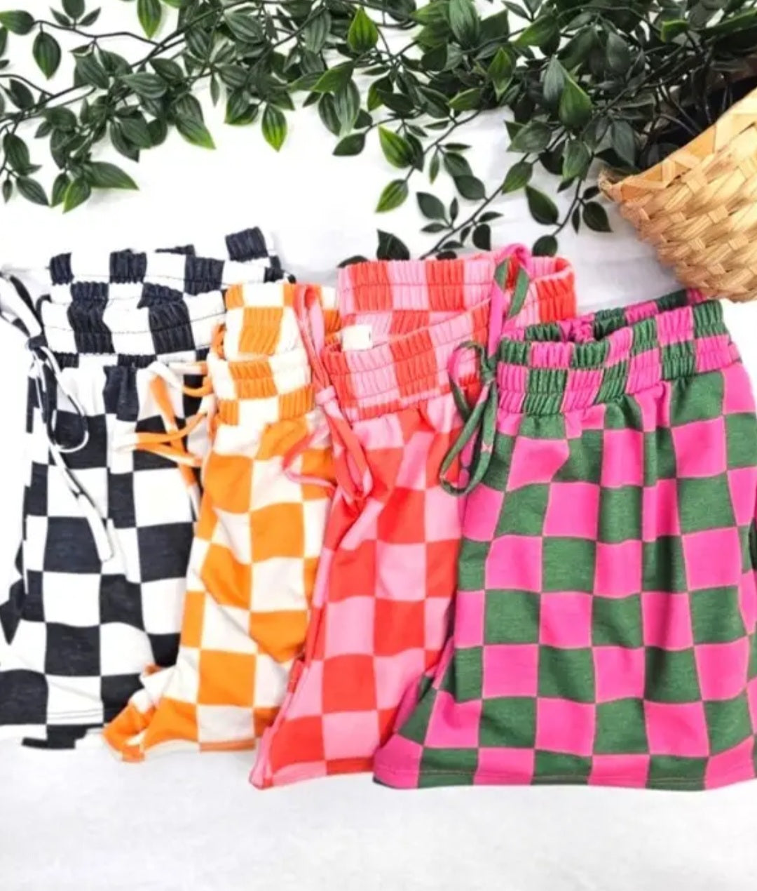Checkered Shorts