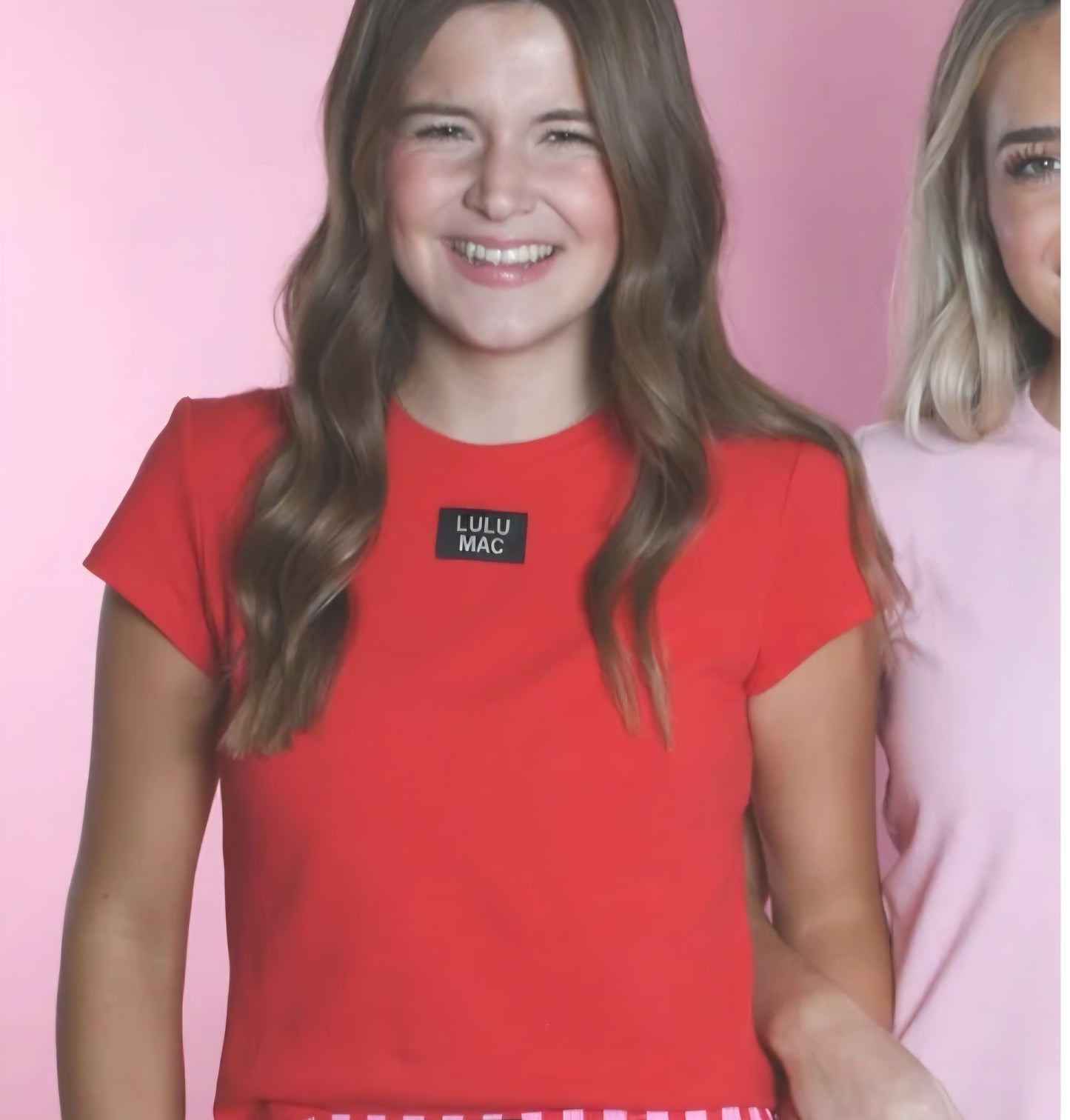Lulu Mac Babydoll Top- Red