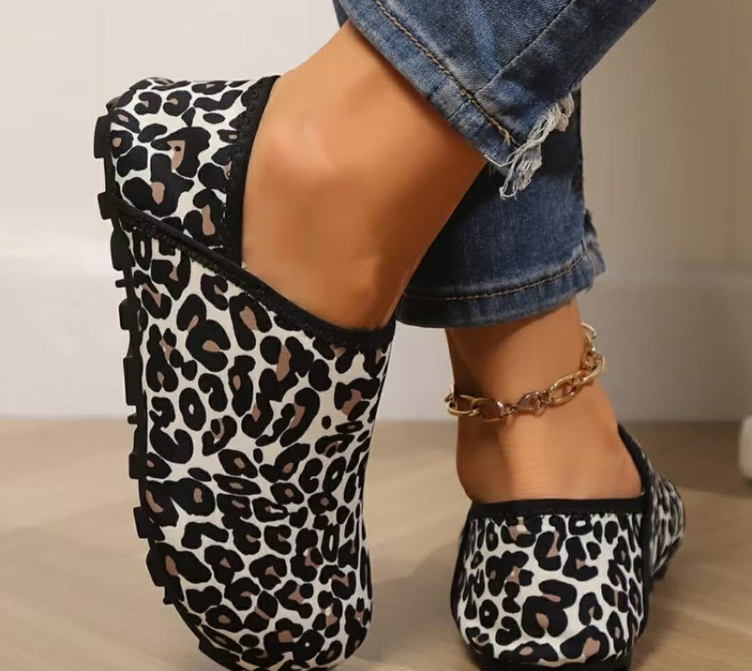 Women's Barefoot Leopard Shoe