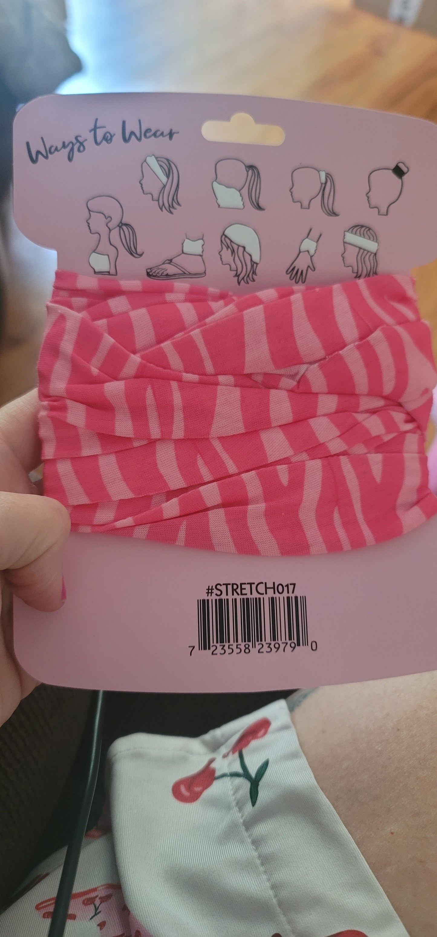 Zebra Stretchy Headwrap