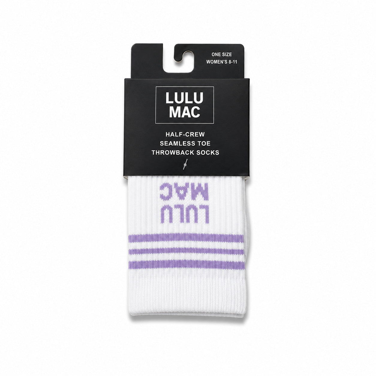 Lulu Mac Half Crew Socks - Single Pair