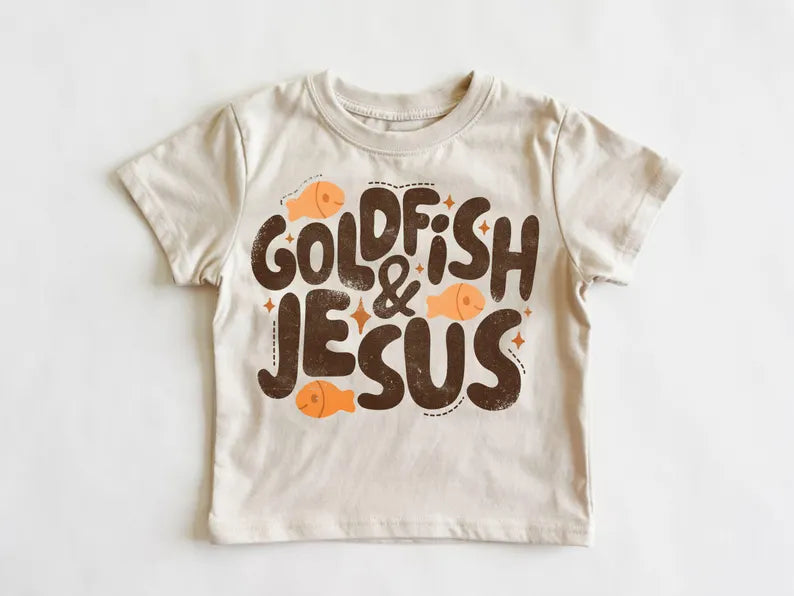 Kids' Goldfish & Jesus Tee Preorder