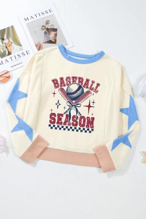 Baseball Season Sweatshirt