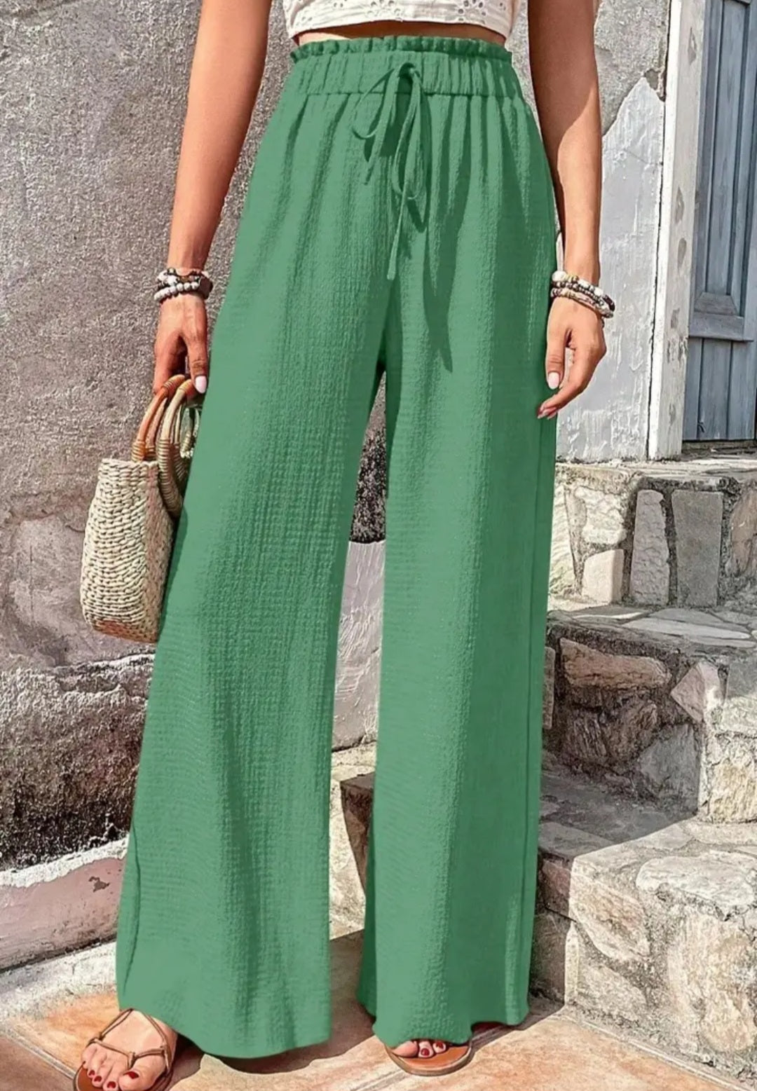 Summer Casual Wide-Leg Pants