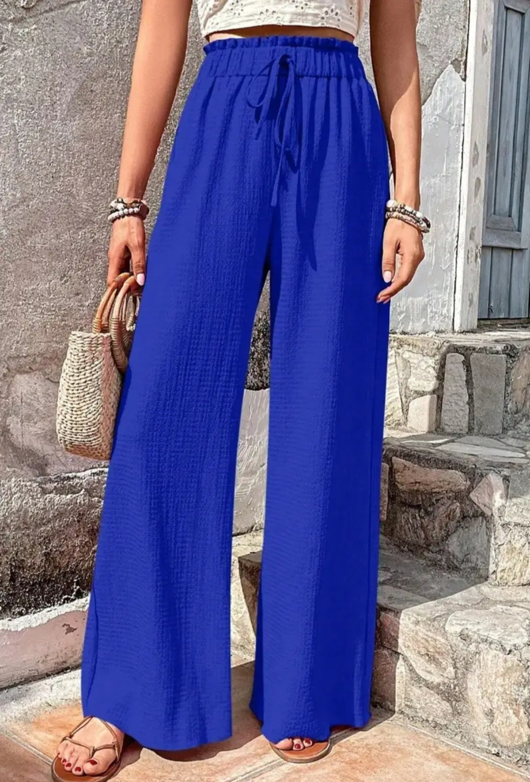 Summer Casual Wide-Leg Pants