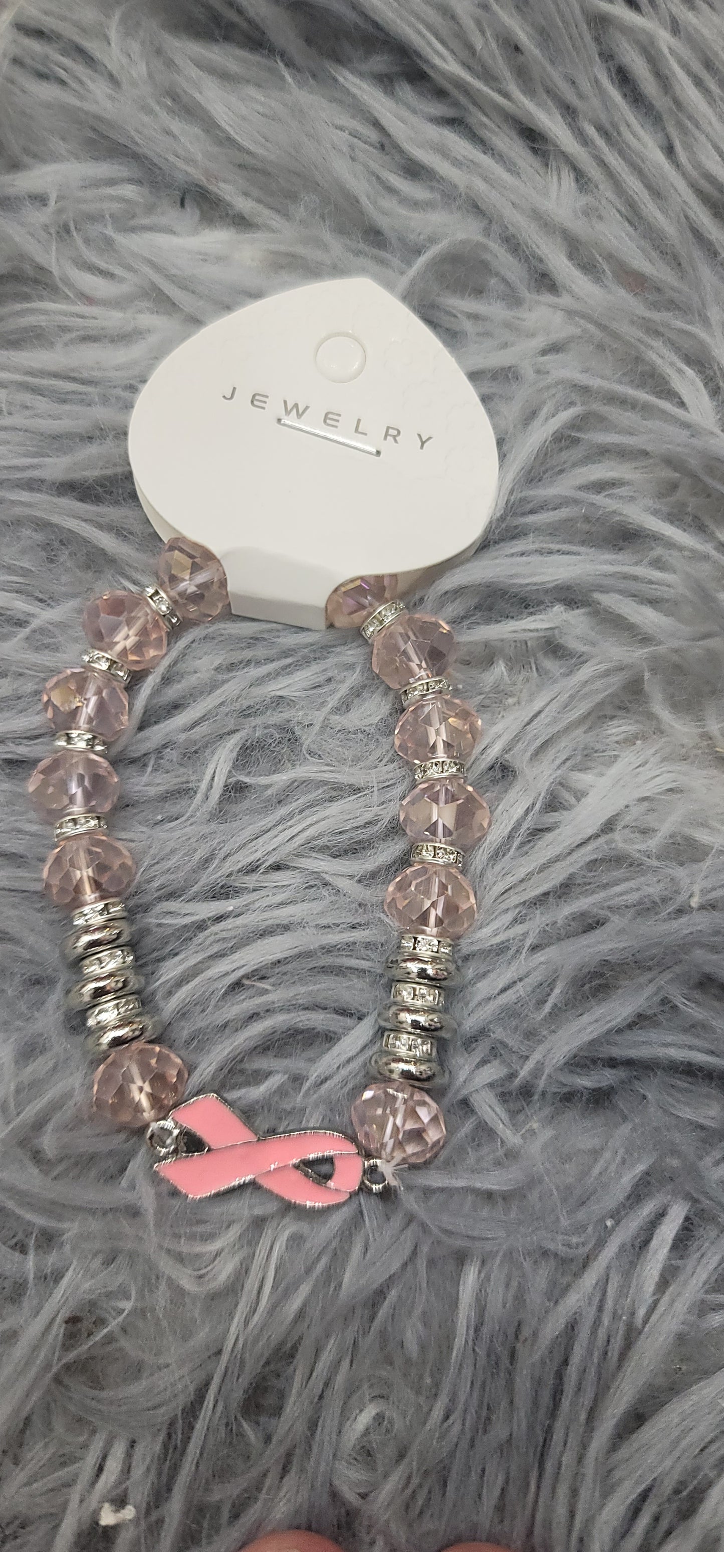 Breast Cancer Awareness π Bracelet