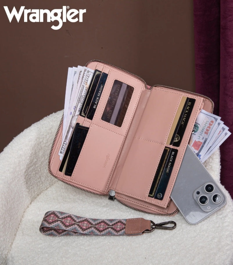 Wrangler Southwestern Art Print Wallet