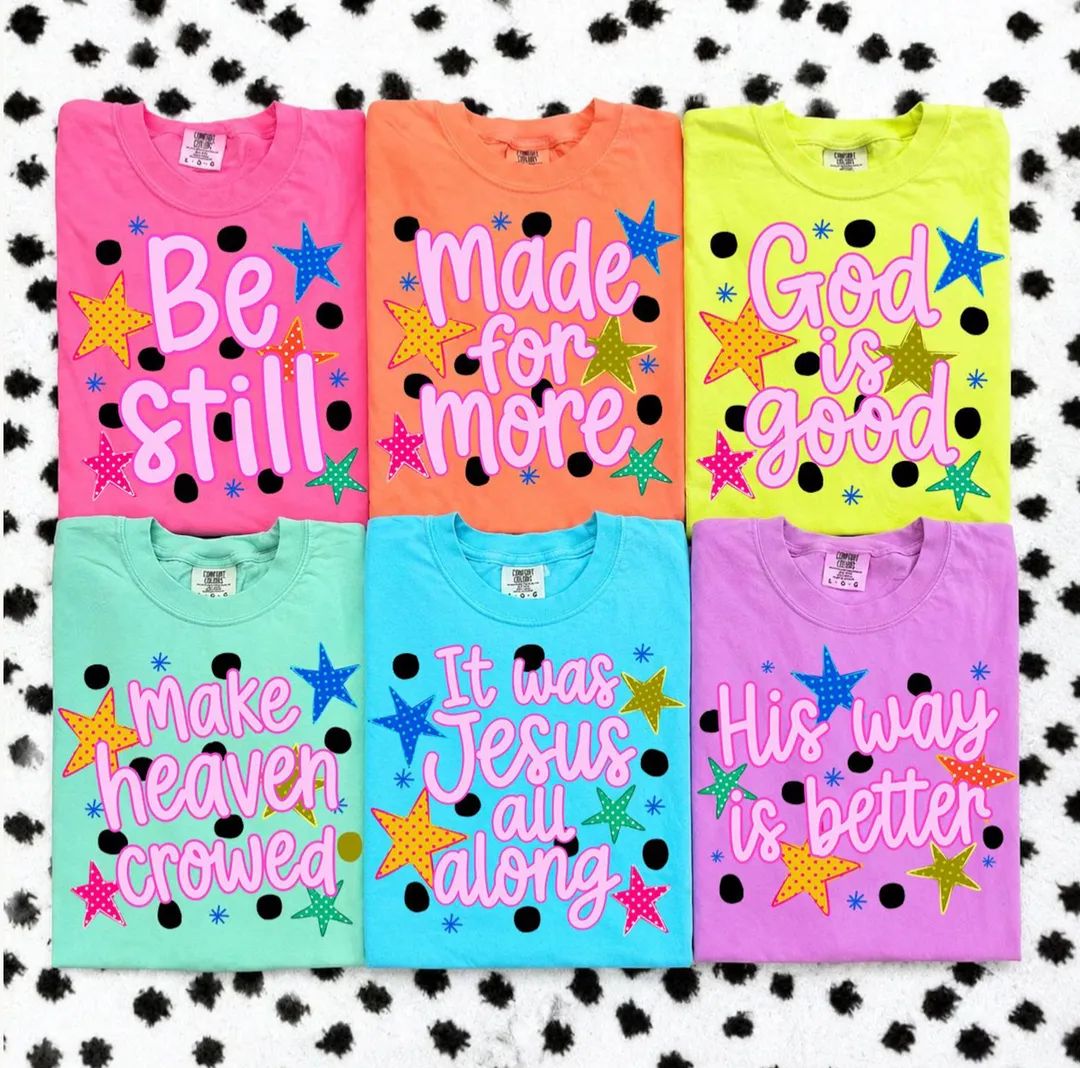 Faith Bible Verse Tees