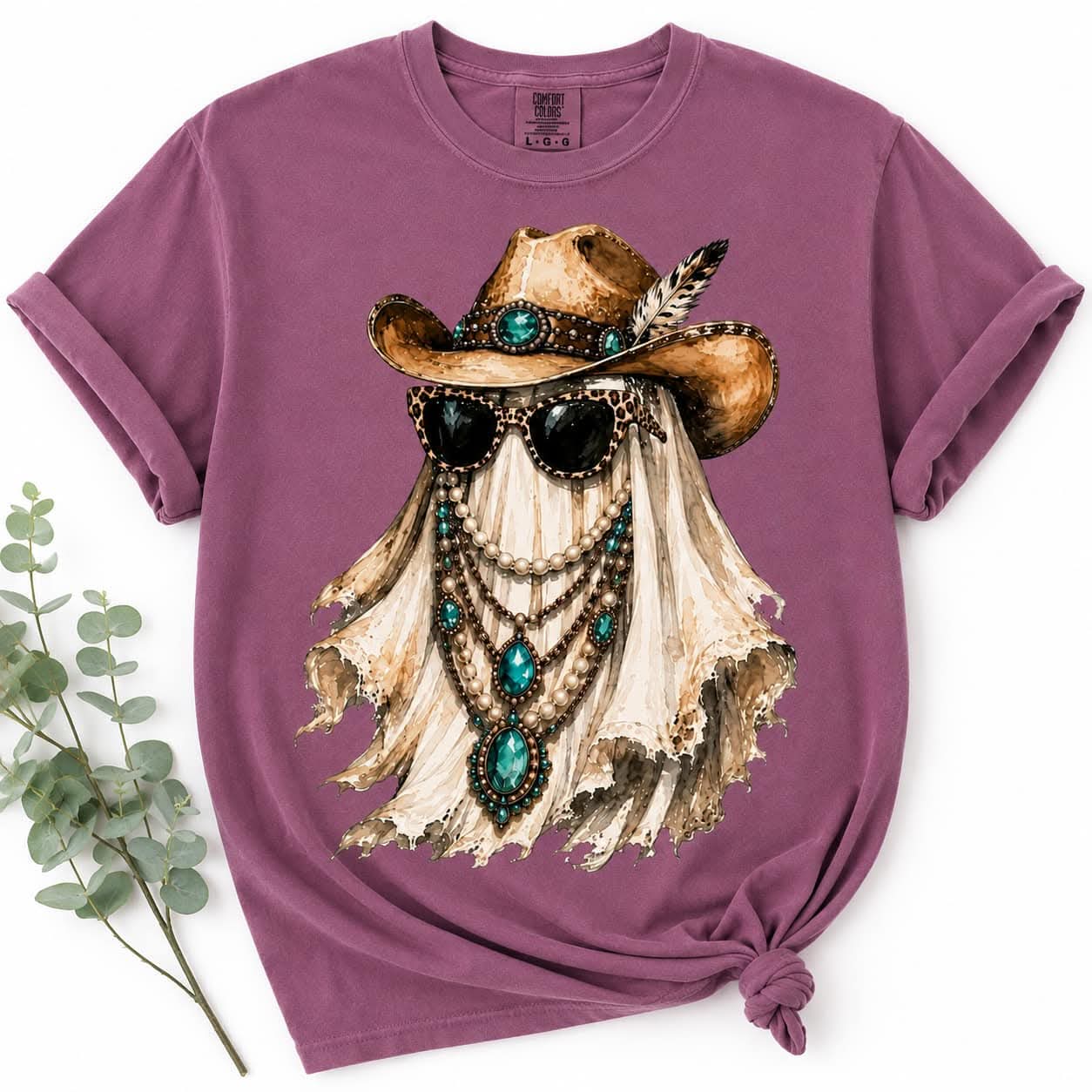 Western Lace Ghost Tee