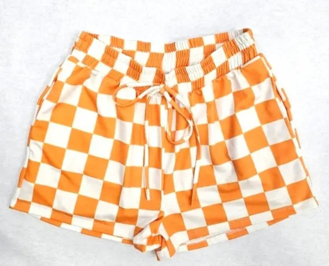 Checkered Shorts