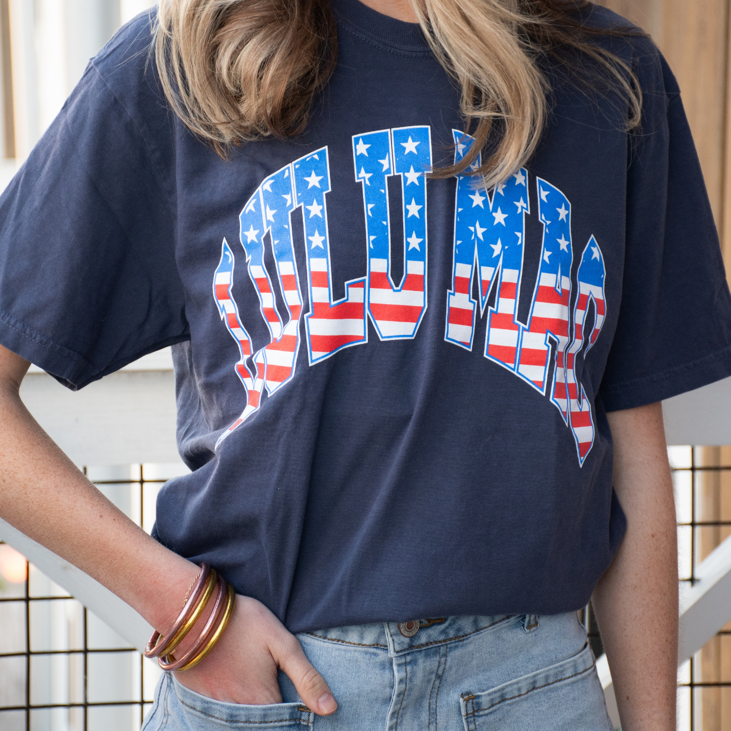 Lulu Mac Stars and Stripes Tee