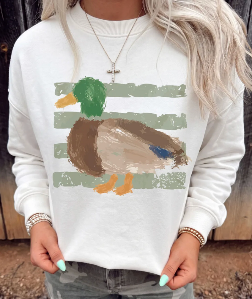 Duck Pullover Graphic