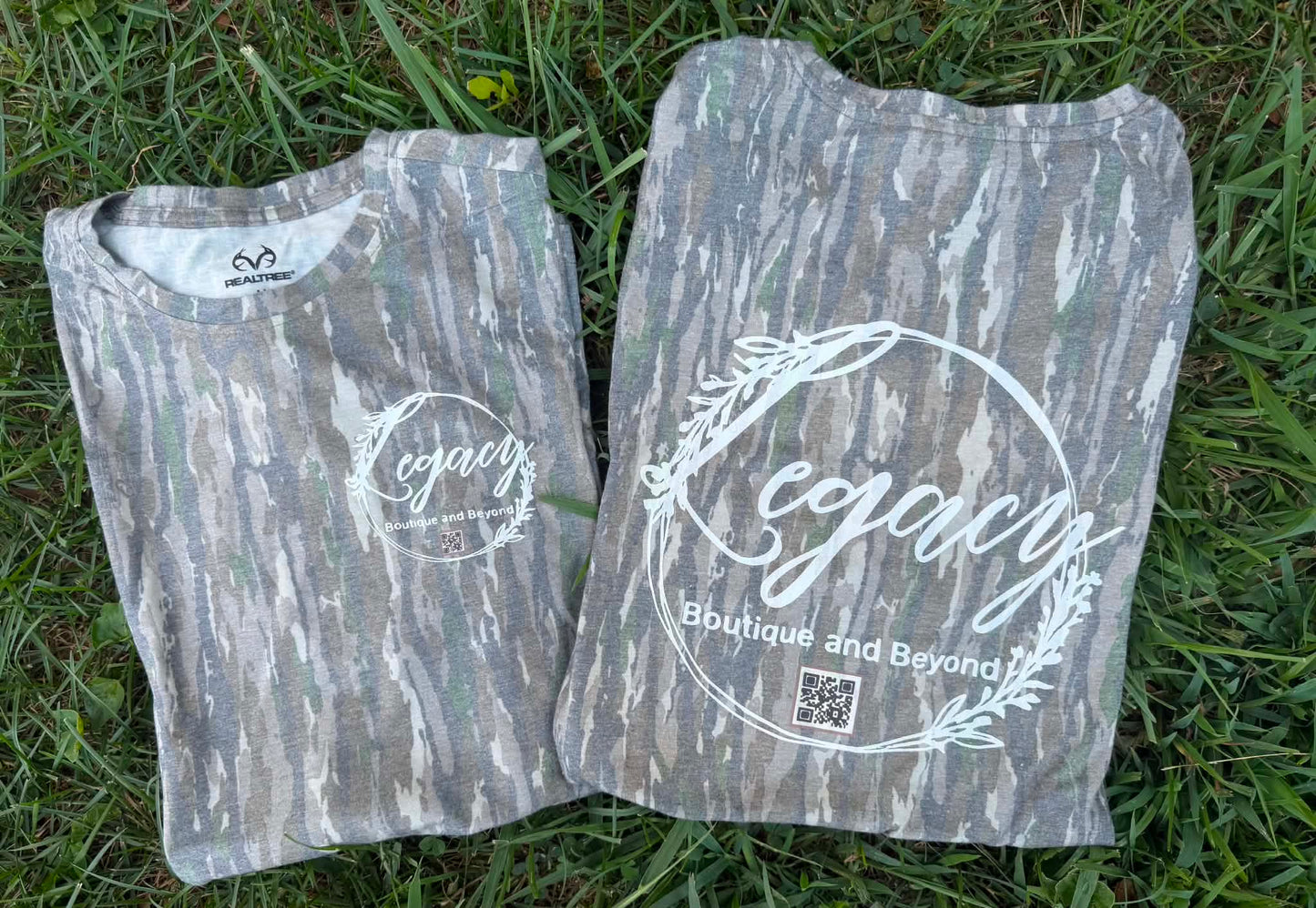 Legacy Realtree Mossy Oak Camo Tees